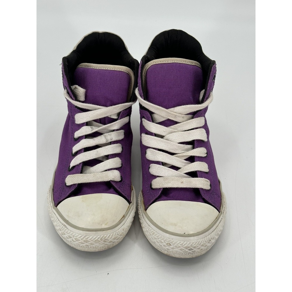 Chuck Taylor Converse All Star‎ Purple High Top Youth Size 3 (316136F)
